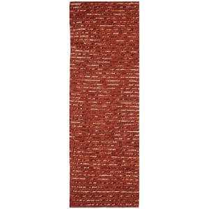 Bohemian Rust/Multi 3 ft. x 8 ft. Striped Runner Rug