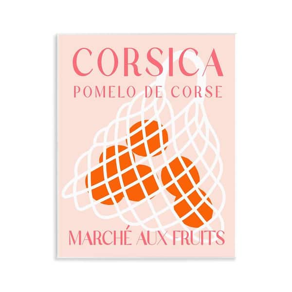 Stupell Industries Modern Apple Fruit Market by Daphne Polselli Unframed Food Graphic Art Print 14 in. x 11 in.