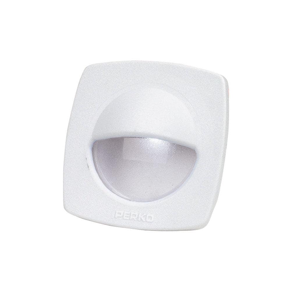 LED Utility Light with Snap-On Front Cover for 1.75 in. Diameter Hole - White Polymer price history on PriceWatchPro