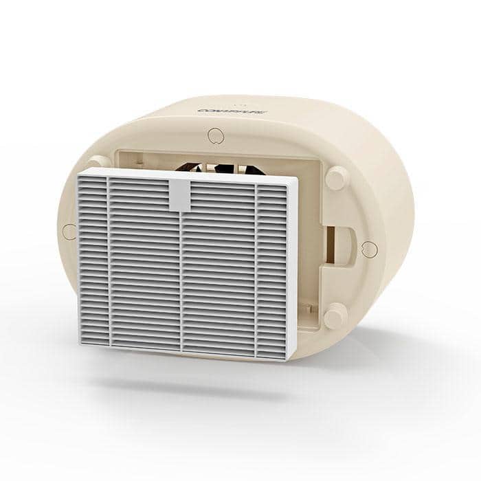 Compact White HEPA Air Purifier Replacement Filters, 2-Pack