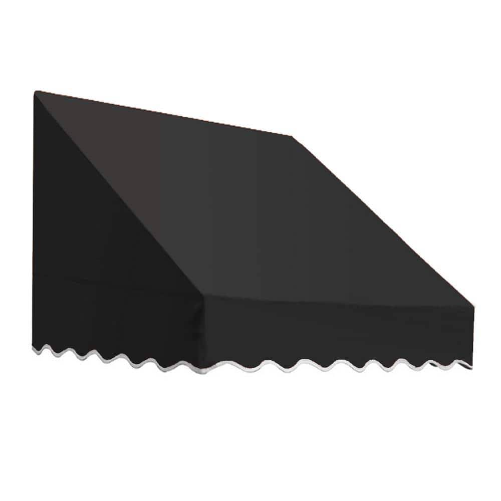 3.38 ft. San Francisco Fixed Awning 40.5 in. W x 18 in. H x 36 in. D Acrylic Fabric in Black price history on PriceWatchPro