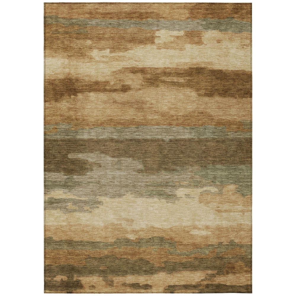 Chantille Machine Washable Indoor/Outdoor Abstract ACN2870 Copper 10 ft. x 14 ft. Area Rug price history on PriceWatchPro