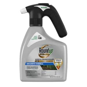 Dual Action Weed and Grass Killer Plus 4 Month Preventer, 1.5L Weed Killer for Patios and Landscapes, QuickHand Sprayer
