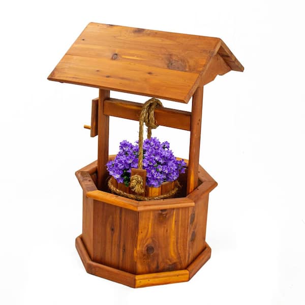 American Furniture Classics Amish Collection Small Eastern Cedar Wishing Well