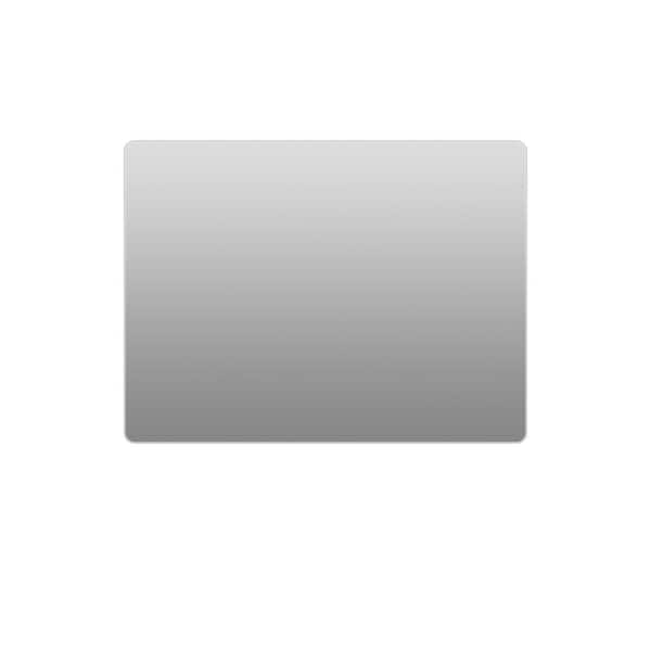 40 in. W x 30 in. H Silver Frameless Rectangular Mirror