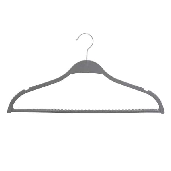 Honey-Can-Do Gray Plastic and Wheat Husk Slim Hangers (25-Pack) HNG-09146 -  The Home Depot