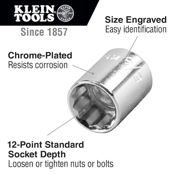 3/8 in. Drive 11/16 in. Standard 12-Point Socket