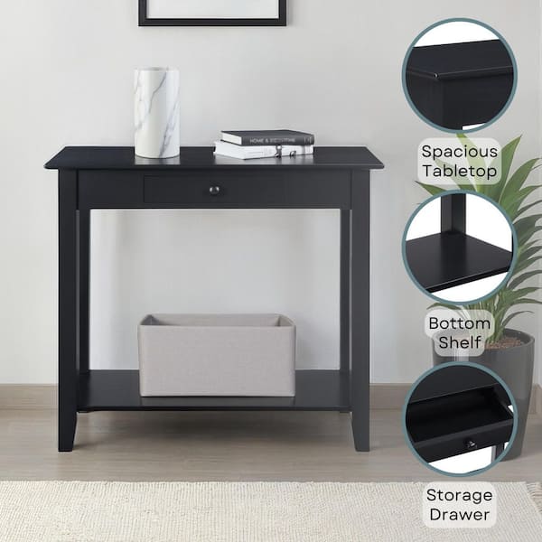 Convenience Concepts American Heritage 32 in. Black Standard