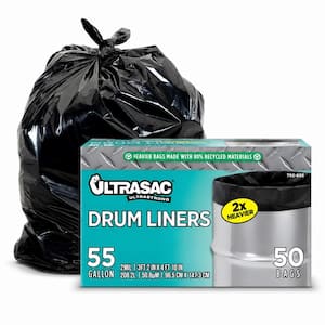 55 Gal. Drum Liner Trash Bags (50 Count)