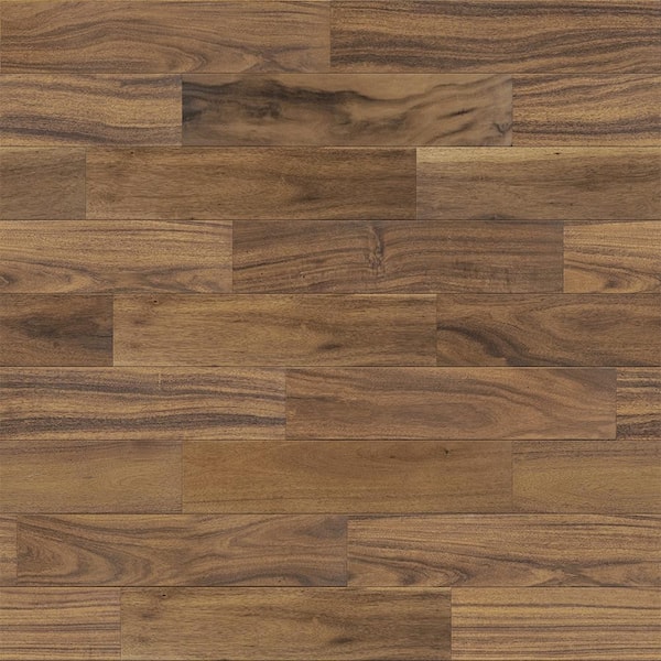 SELKIRK FLOORS Take Home Sample - Kuta Acacia 5 in. W x 4 in. L Engineered Hardwood Flooring