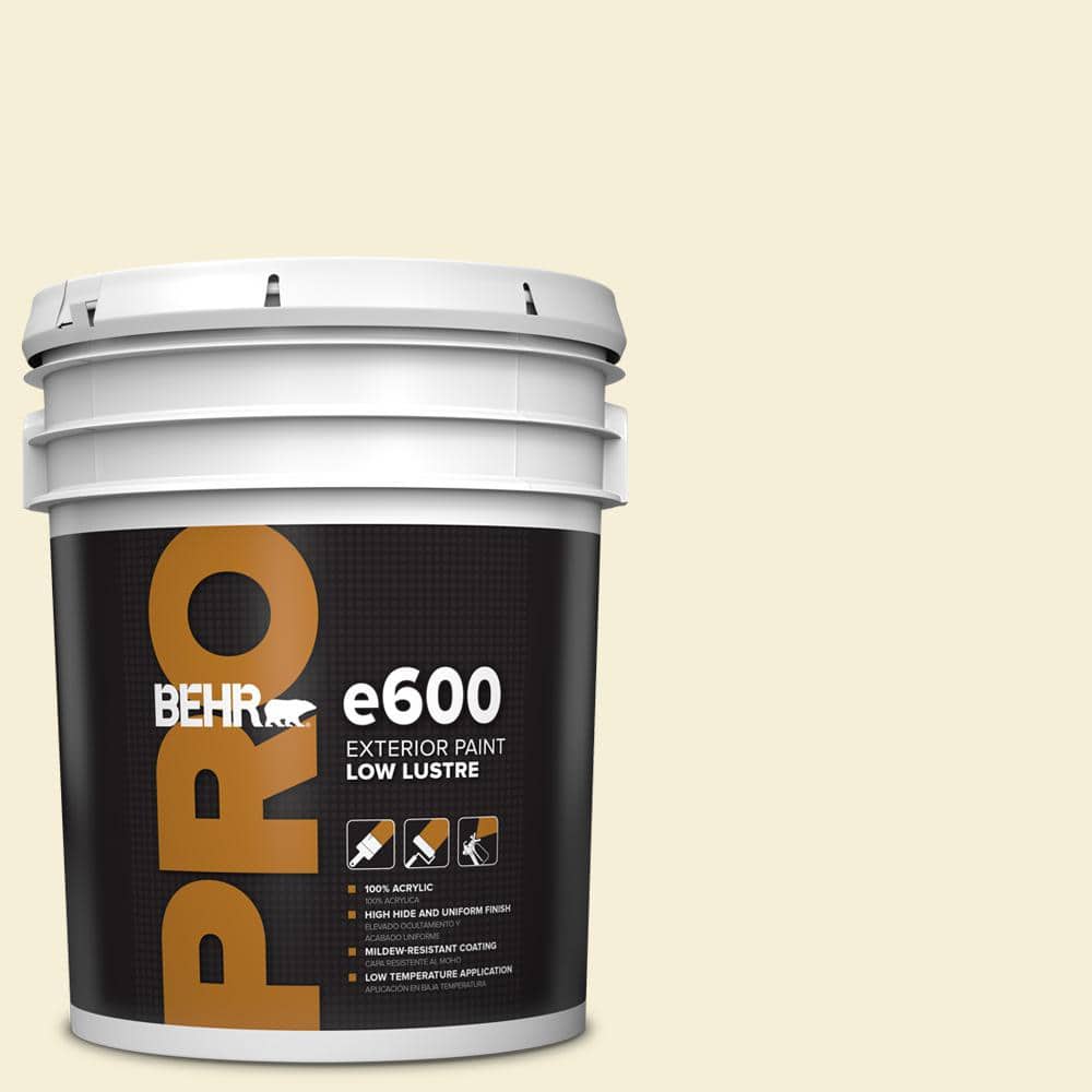 5 gal. #W-B-320 White Corn Low Luster Exterior Paint product image for price tracking