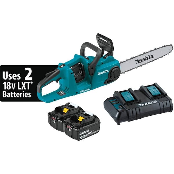 LXT 16 in. 18V X2 (36V) Lithium-Ion Brushless Battery Electric Chain Saw  Kit (4.0Ah)