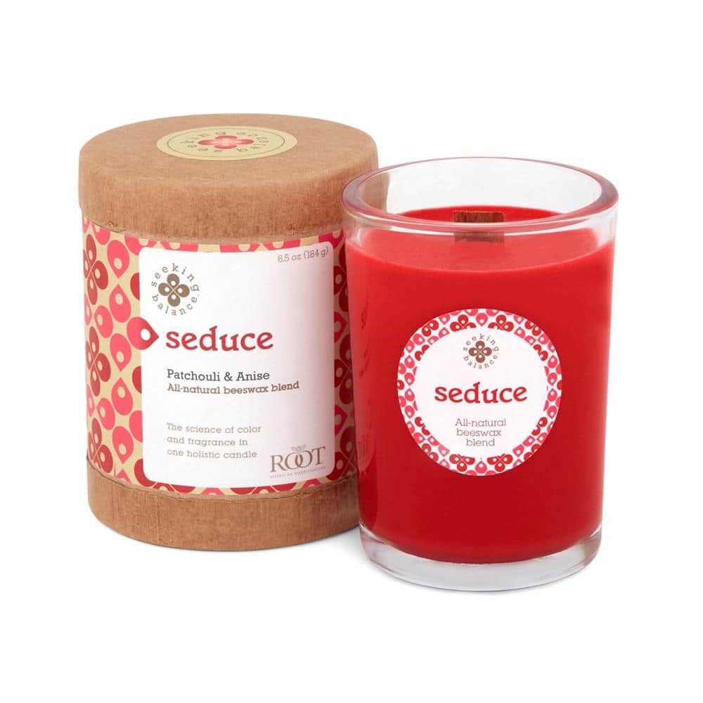 ROOT CANDLES Seeking Balance Seduce Patchouli and Anise Scented Spa