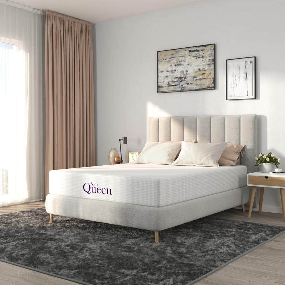 NapQueen 10" Full Bamboo Charcoal Memory Foam Mattress