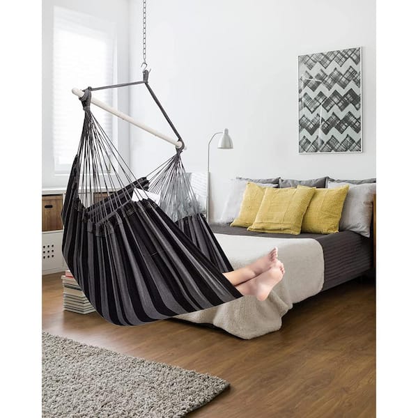 Hammock Chair Swing-Large Hanging Hammock Chair-Max 500 Lbs-63in