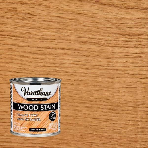 Varathane 8 oz. Summer Oak Premium Fast Dry Interior Wood Stain (4-Pack)