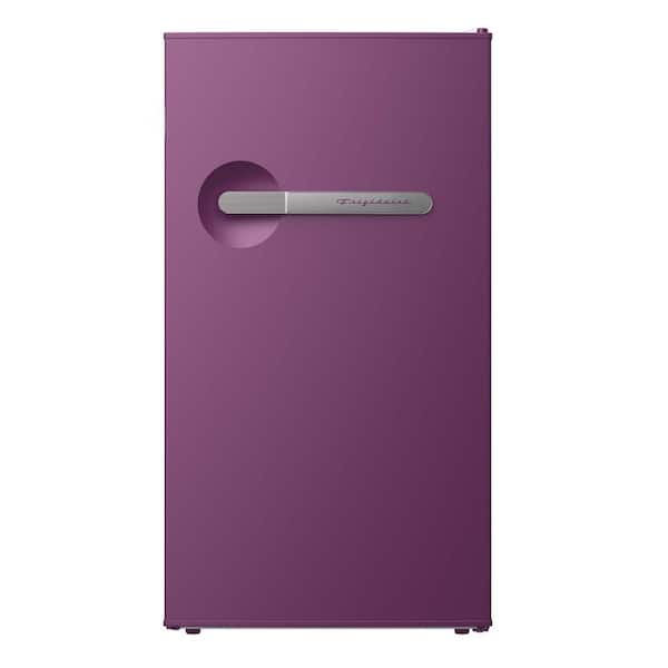 Frigidaire 3.2 cu. ft. Retro Mini Refrigerator with Side Bottle Opener in Purple
