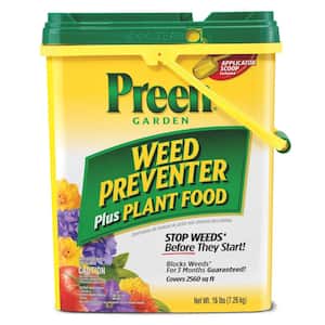 16 lbs. Granular Ready-to-Use Garden Weed Preventer Plus Plant Food