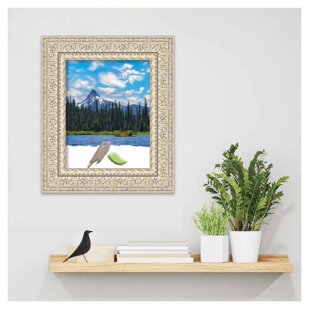 Fair Baroque Cream Ornate Wood Wall Picture Frame