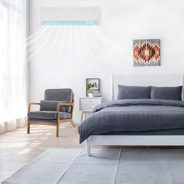 Karl home 21 SEER 12000 BTU 1-Ton Wi-Fi Ductless Mini Split Air