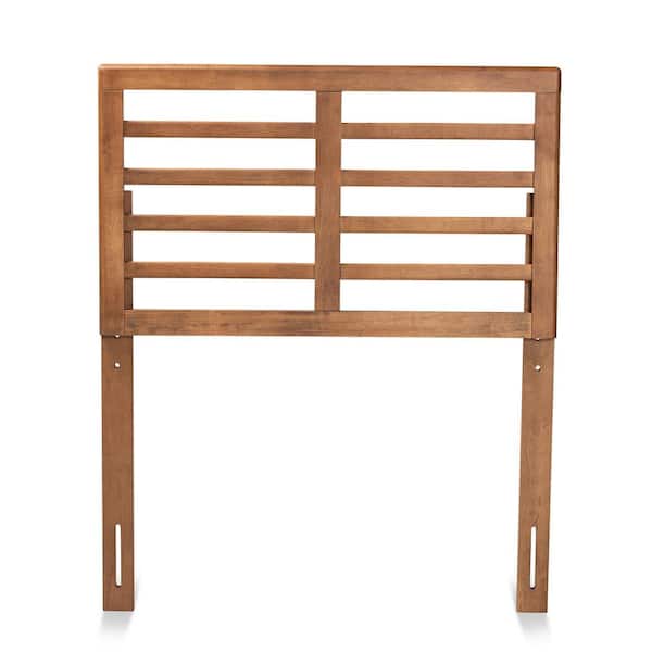 Baxton Studio Salome Brown Twin Headboard