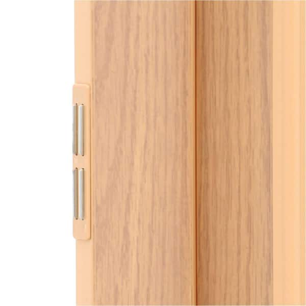 Spectrum Express One 48 in. x 96 in. Vinyl Oak Accordion Door