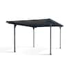 CANOPIA By PALRAM Verona 10 Ft. X 16 Ft. Gray/Bronze Single Carport ...