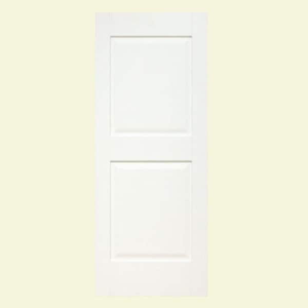 Home Fashion Technologies 14 in. x 41 in. Panel/Panel Behr Ultra Pure White Solid Wood Exterior Shutter