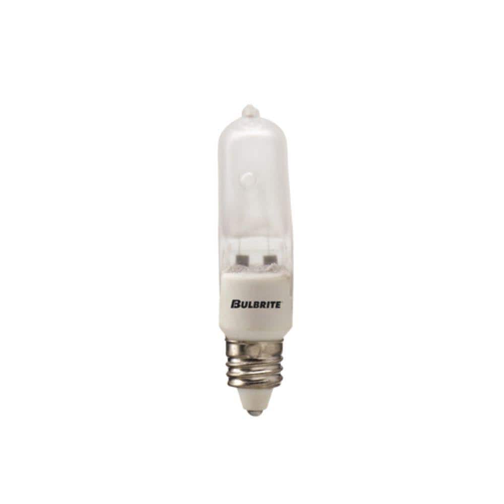 50-Watt Soft White Light T4 (E11) Mini-Candelabra Screw Base Dimmable Frost