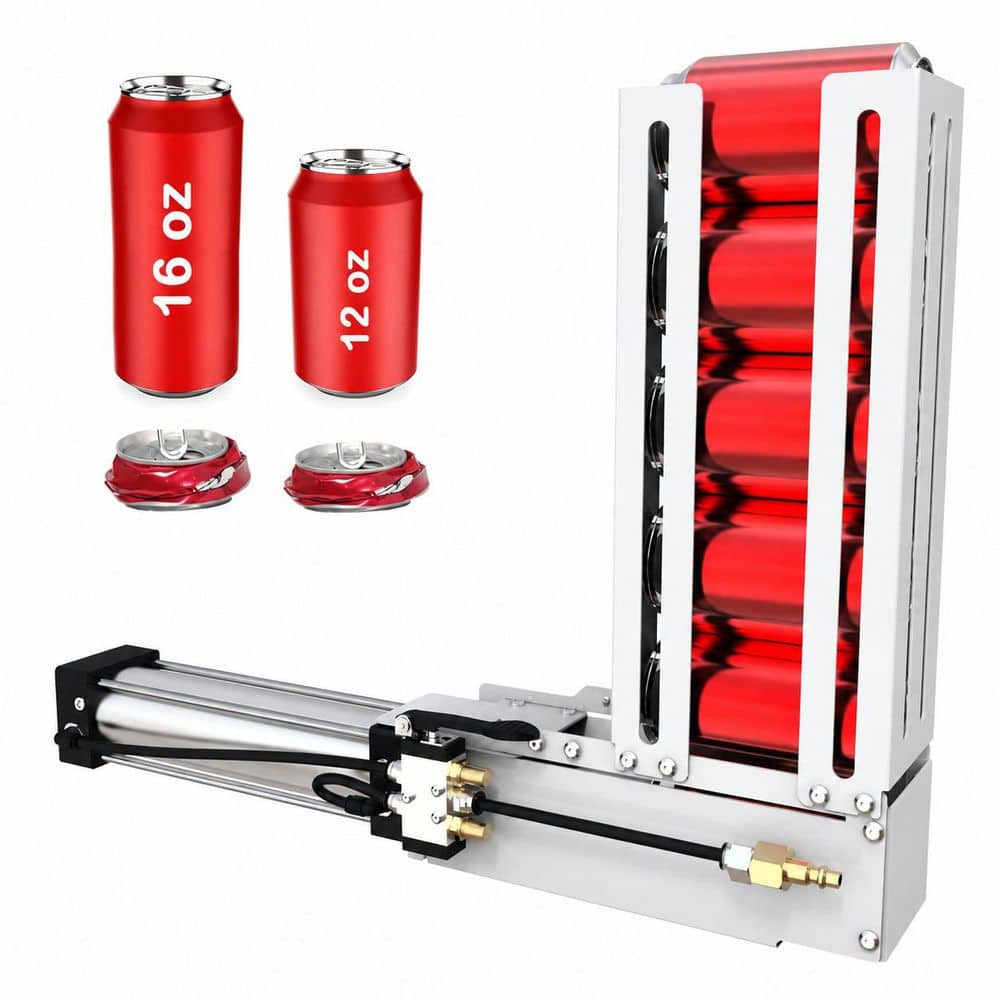 Pneumatic Aluminum Can Crusher for Recycling, 6-Can Load, Countertop, Steel and Plastic Construction price history on PriceWatchPro