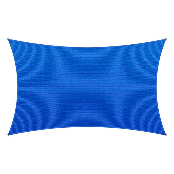 AMGO 10 ft. x 16 ft. Blue Rectangle Sail