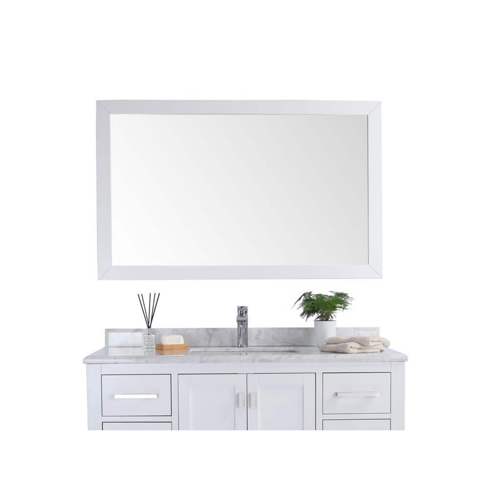 Laviva Sterling 48 in. W x 30 in. H Rectangular Wood Framed Wall ...
