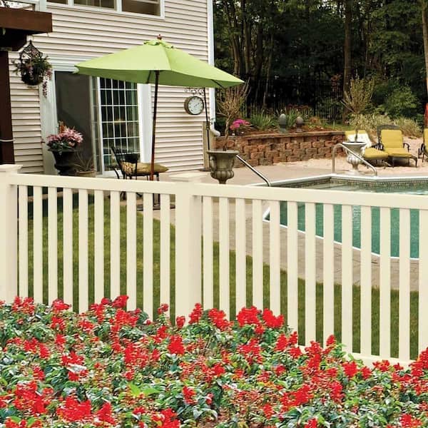 Barrette Outdoor Living 5 in. x 5 in. Sand Vinyl Pyramid Post Cap