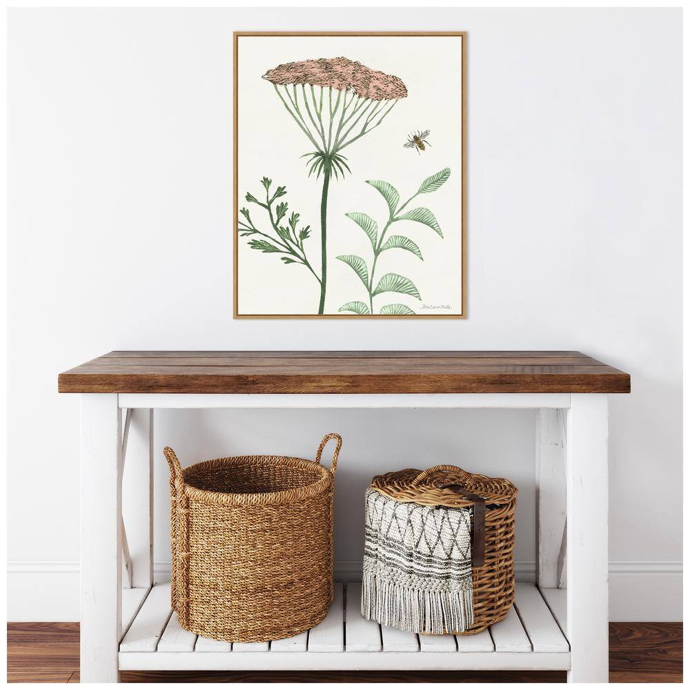 22" x 28" Springtime III Warm Framed Canvas Wall Art