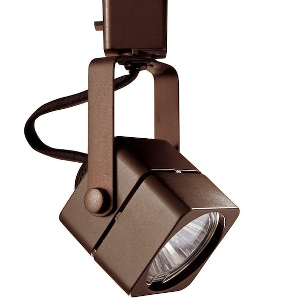 Designers Choice Collection Series 15 Line-Voltage GU-10 Oil-Rubbed Bronze Soft Square Track Lighting Fixture