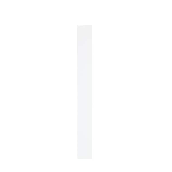Hampton Bay Bremen 6 in. x 96 in. x 0.75 in. Shaker Wall Cabinet Filler in White