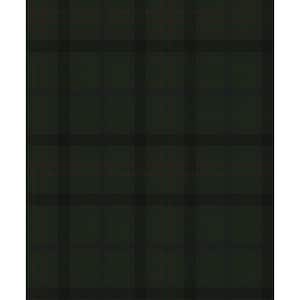 Greenery Tailor Plaid Vinyl Peel and Stick Wallpaper Roll (Covers 31.35 sq. ft.)