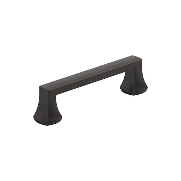 Amerock Hybridize 3-3/4 in. Modern Oil-Rubbed Bronze Bar Cabinet Pull