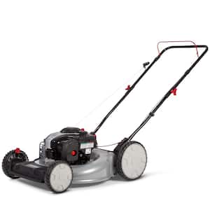 21 in. 140 cc Briggs and Stratton Walk Behind Gas Push Lawn Mower with Height Adjustment and Prime 'N Pull Start