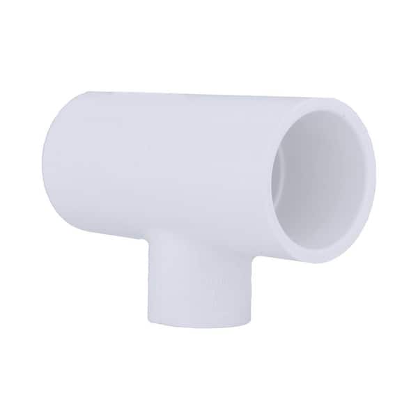 Charlotte Pipe 4 in. x 4 in. x 2 in. Schedule 40 PVC S x S x S Reducer Tee Fitting