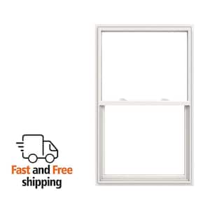 JELD-WEN V-2500 31.5 in. x 51.5 in. White Vinyl Nailfin Single