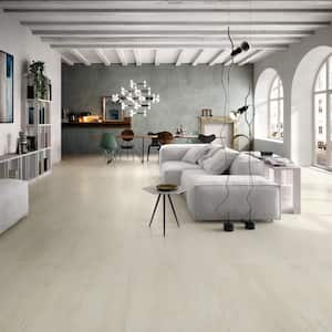 Forte White 32 in. x 32 in. x 10mm Natural Porcelain Floor and Wall Tile (2 pieces / 13.77 sq. ft. / box)