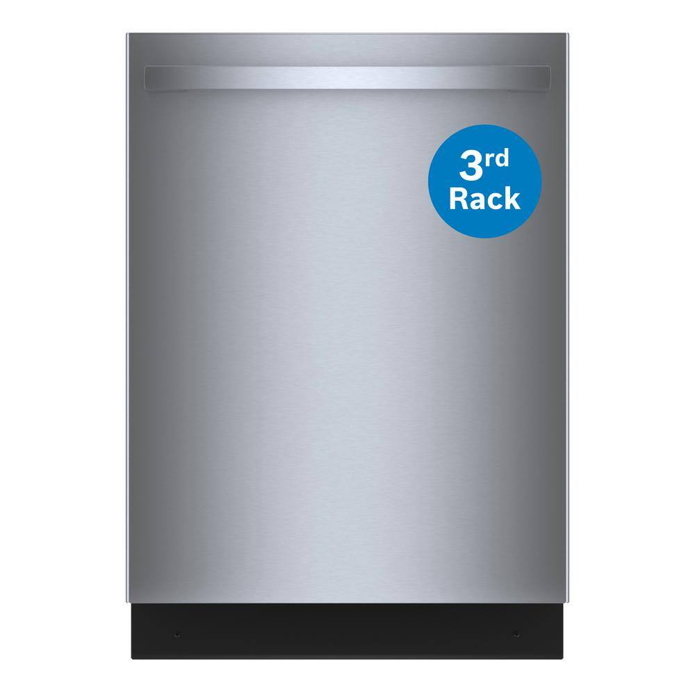 24" Stainless Steel Built-In Dishwasher with Top Control