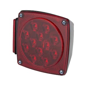 ProClass 80 in. Under Submersible 7-Function Roadside LED Red Rear Trailer Light