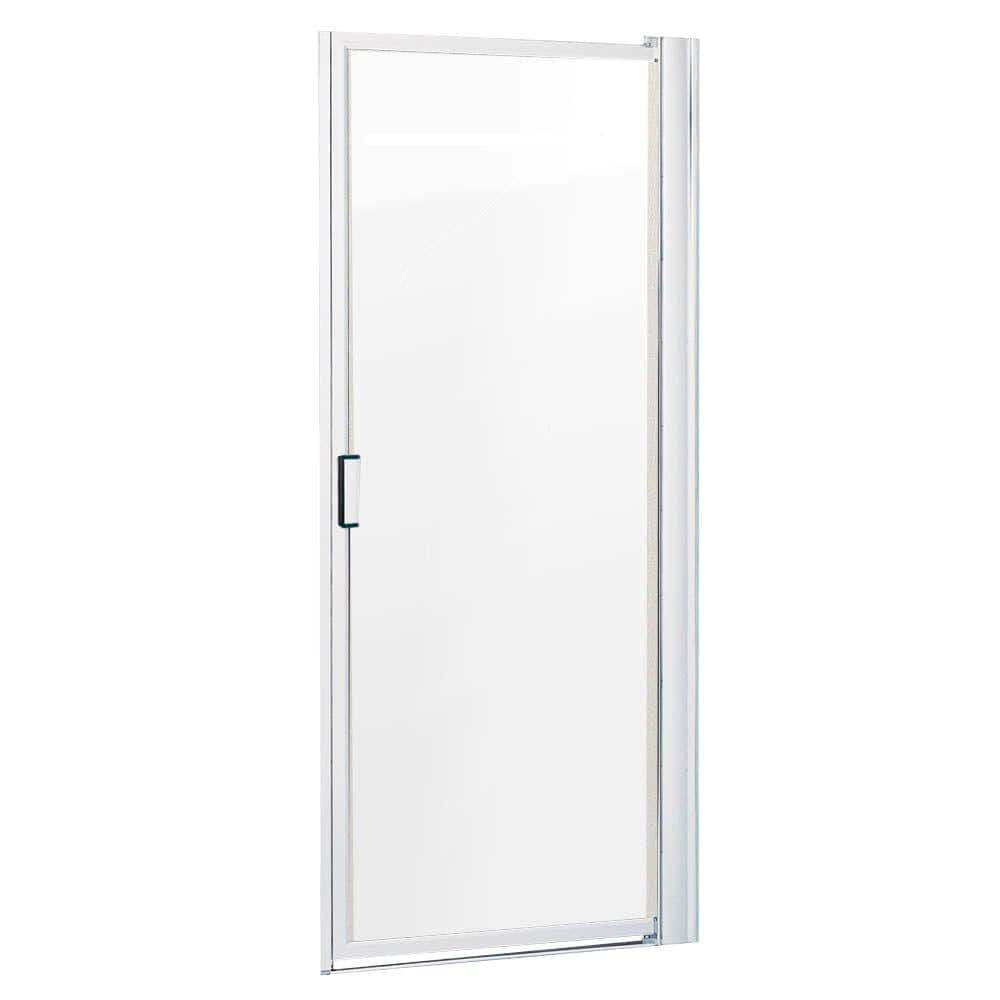 Contractors Wardrobe Model 650 27-29 in. x 63 ½ in. Framed Pivot Shower ...