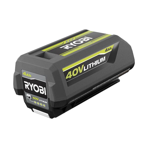 musics texture syllable RYOBI 40V Lithium-Ion 4.0 Ah Battery OP4040A1 - The Home Depot