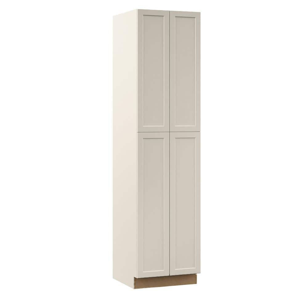 Designer Series Melvern 24 in. W x 24 in. D x 96 in. H Assembled Shaker Tall Pantry Kitchen Cabinet in Cloud price history on PriceWatchPro