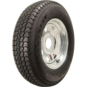 ST175/80D-13 K550 BIAS 1360 lb. Load Capacity Silver 13 in. Bias Tire and Wheel Assembly