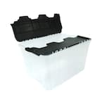 12 Gal. Flip Top Storage Tote (Colors Vary by Store)
