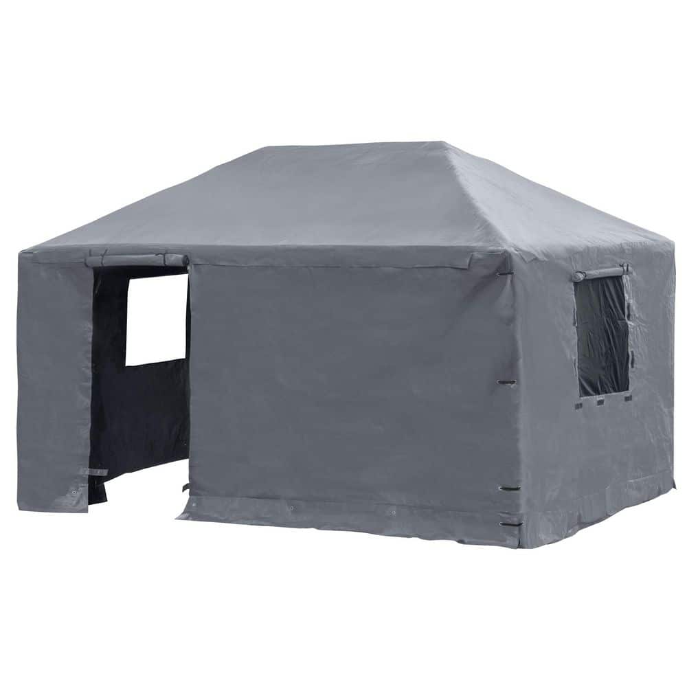 Sojag 12 ft. x 20 ft. Universal Grey Winter Cover For Gazebos 135